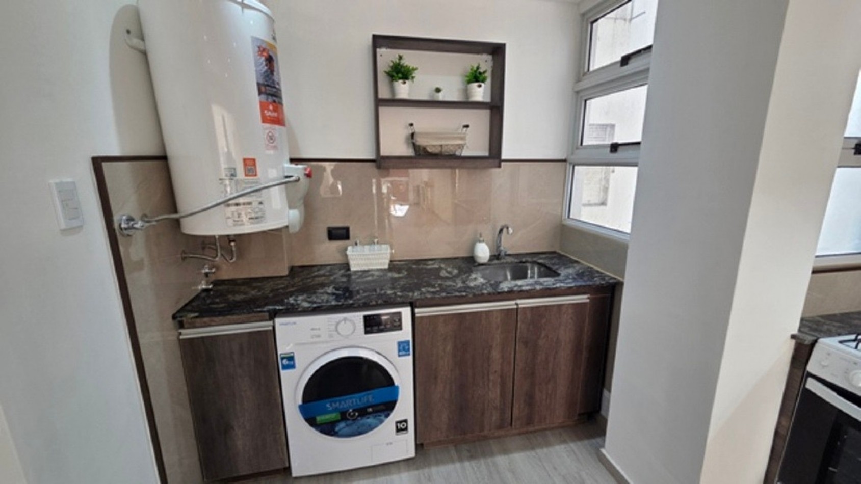 Departamento 3 ambientes reciclado al frente 
