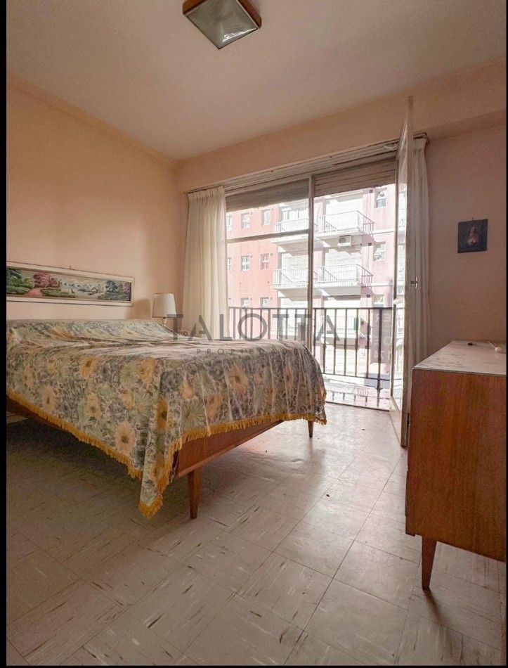 Departamento 2 ambientes al frente con balcon 
