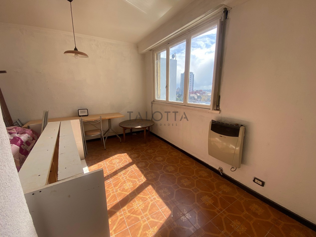 Departamento 2 ambientes con dependencia vista al mar 