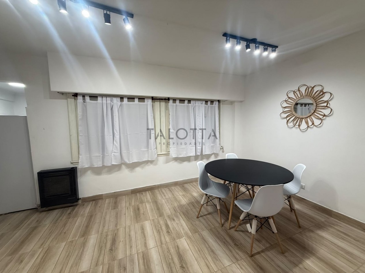Departamento 2 ambientes al frente con balcon 