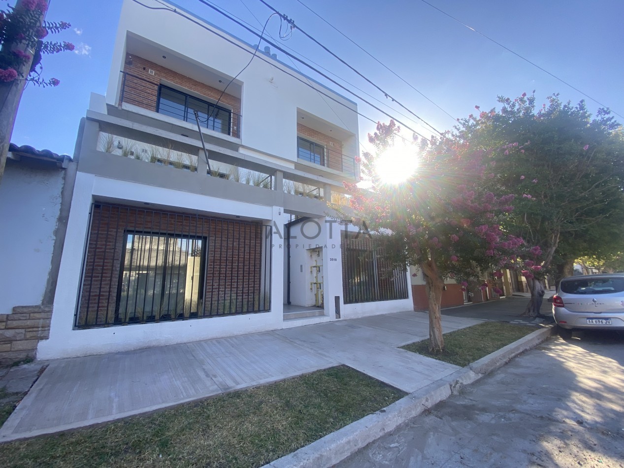 Departamento 2 ambientes al frente con balcon terraza a estrenar 