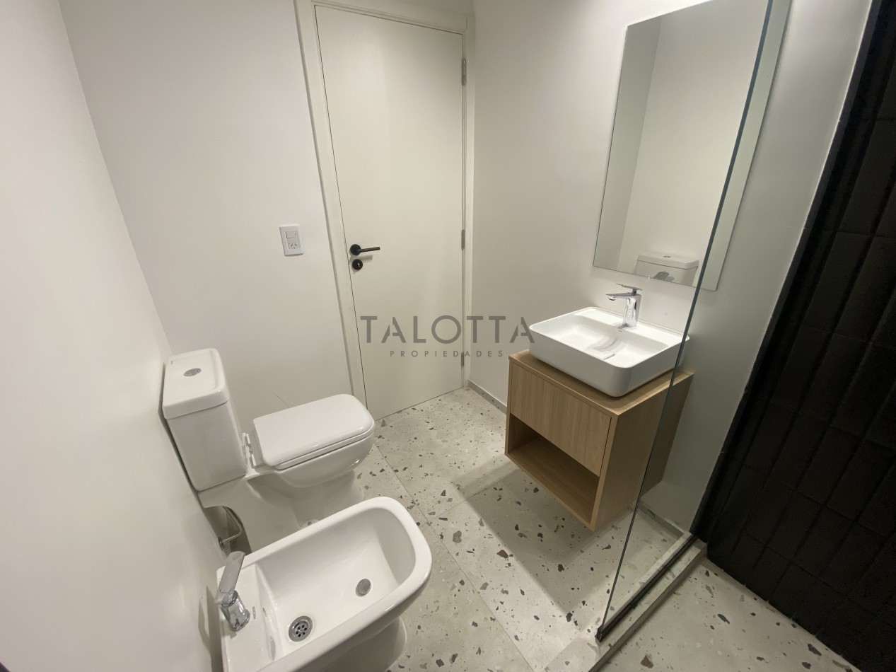 Departamento 2 ambientes al frente con balcon terraza a estrenar 