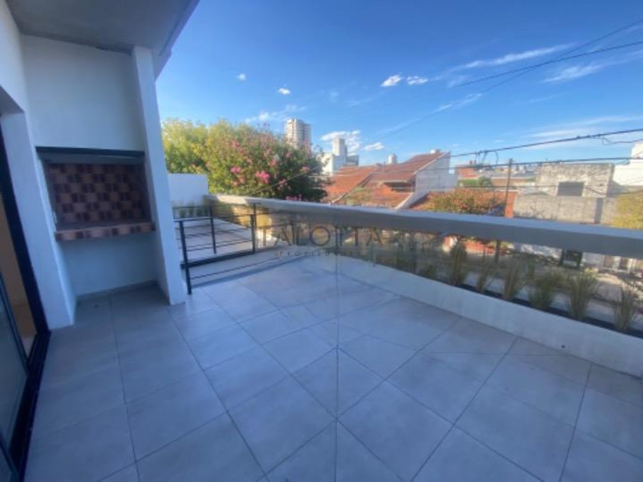 Departamento 2 ambientes al frente con balcon terraza a estrenar 