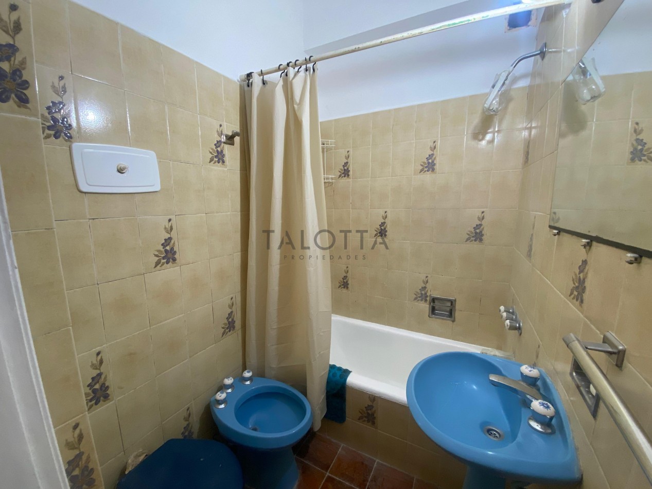 Departamento 2 ambientes con dependencia vista al mar 