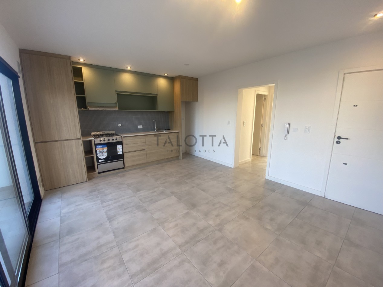 Departamento 2 ambientes al frente con balcon terraza a estrenar 